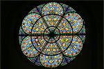 Fensterrosette der Jakobikirche