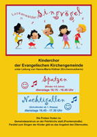 Kinderchor „Nachtigallen“ der Luckenwalder Singvögel