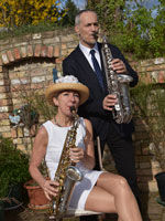 „Sax Two“ - Christina Unnerstall und Matthias Wacker
