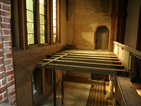 St. Jakobi zu Luckenwalde,Empore Südwest nach Schwammsanierung