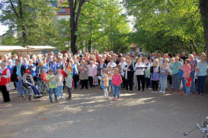 Chormusikfest mit dem Singen der 800