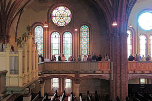 Festveranstaltung zur Einweihung der 4. Fenstergruppe