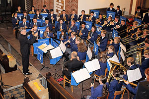 Blasorchester und Jazzband des Selectice Campus Australien
